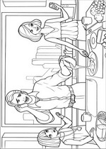 coloring page Barbie Thumbelina